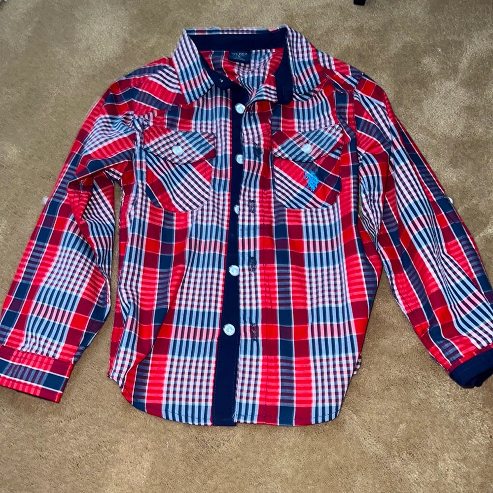 U.S. POLO ASSN. Red white and blue